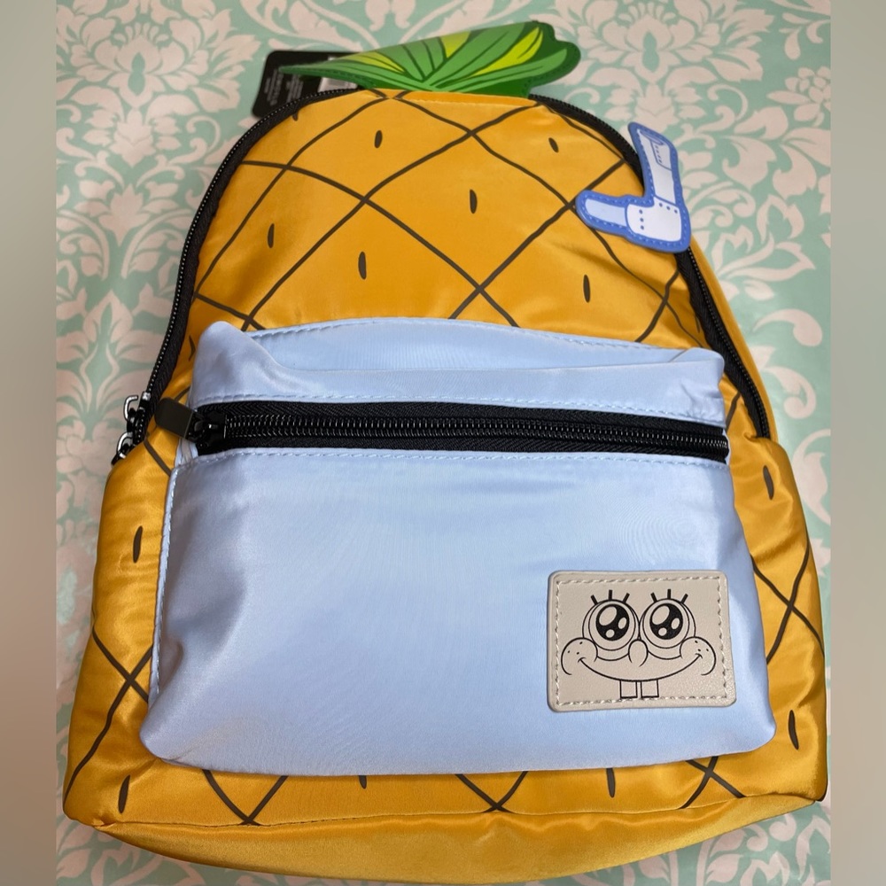 BIOWORLD SPONGEBOB PINEAPPLE DECORATIVE 3D MINI BACKPACK